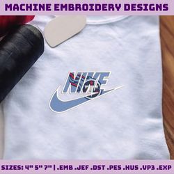 NIKE NFL Tennessee Titans Logo Embroidery Design, NIKE NFL Logo Sport Embroidery Machine Design, Famous Football Team Embroidery Design, Football Brand Embroidery, Pes, Dst, Jef, Files