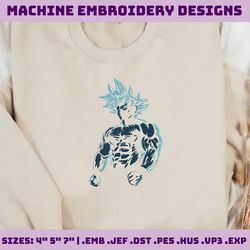 Anime Character Embroidery Files, Machine Embroidery Files Format Dst, Instant Download