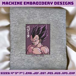 GOKU ANIME EMBROIDERY DESIGNS | PES DST JEF FILES INSTANT DOWNLOAD, Embroidery Machine Files, Digital Download