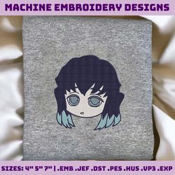 Slayer Anime Embroidery FIles, Demon Anime Embroidery Designs, Machine Embroidery Files, Hero Embroidery Patterns, Pes, Dst, Jef, Instant Download
