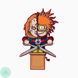 retro movie chucky childs play horror character png file