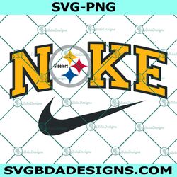 Nike Pittsburgh Steelers Svg, Pittsburgh Steelers Logo Svg, NFL Football Svg, NFL Inspire Logo Nike Svg, Football Team