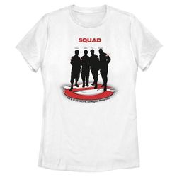 Squad &8211 Ghostbusters  White T-Shirt, Women&8217s