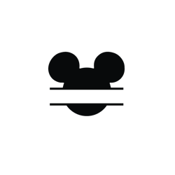 Mickey head Split Png, Christmas Mickey Png, Mickey Mouse Monogram Png, Christmas Png, Digital download-1