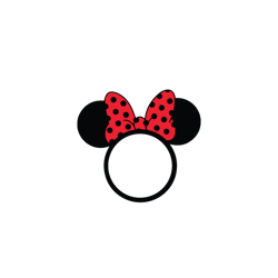 Minnie head monogram Png, Christmas Mickey Png, Mickey Mouse Monogram Png, Christmas Png, Digital download-1