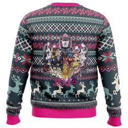 Golden Wind Jojo Bizarre Adventure All Over Print Hoodie 3D Zip Hoodie 3D Ugly Christmas Sweater 3D Fleece Hoodie