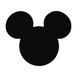 Mickey Mouse Silhouette Svg, Mickey Head Svg, Disney Png, Disney Mickey Svg, Mickey Christmas Png, Instant download-1