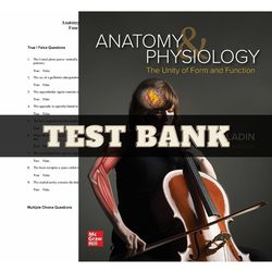 Loose Leaf for Anatomy and Physiology The Unity of Form and Function 9th Edition by Kenneth Test Bank | All Chapters