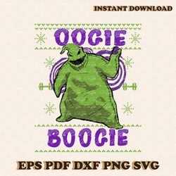 Funny Oogie Boogie Ugly Christmas SVG Cutting Digital File