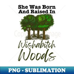 Wishabitch Woods - Aesthetic Sublimation Digital File - Instantly Transform Your Sublimation Projects