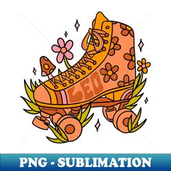 Leo Roller Skate - Elegant Sublimation PNG Download - Boost Your Success with this Inspirational PNG Download