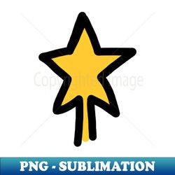 Christmas Tree Star Topper - Elegant Sublimation PNG Download - Stunning Sublimation Graphics