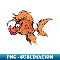 Goldfish - Special Edition Sublimation PNG File - Enhance Your Apparel with Stunning Detail