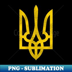 Coat of Arms of Ukraine - Trendy Sublimation Digital Download - Create with Confidence