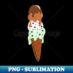 Chocolate Cone - Special Edition Sublimation PNG File - Perfect for Personalization