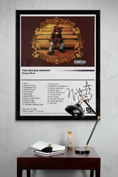 Kanye West College Dropout album poster, Kanye West album poster, minimalist art, digital download.jpg