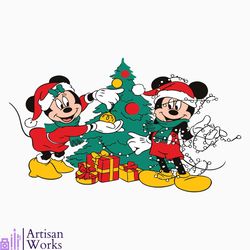Cute Mickey Very Merry Xmas Party SVG File For Cricut
