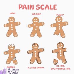 Funny Pain Scale Medical Assistant SVG For Cricut Files