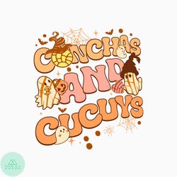 Conchas And Cucuys Spooky Concha Ghost SVG Cutting File