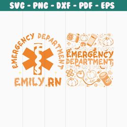 Emergency Department Funny Er Nurse Tech SVG Download