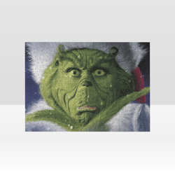 grinch jigsaw puzzle wooden