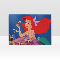little mermaid jigsaw puzzle wooden