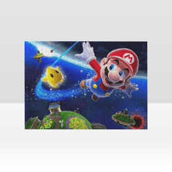 mario jigsaw puzzle wooden