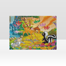 bambi jigsaw puzzle wooden
