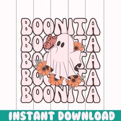 Boonita Halloween Ghost Camisa de Fantasma SVG File