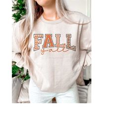 Varsity Fall Y'all Png, Retro Fall Png, Trendy Fall Design Png, Autumn Png, Trendy Fall Tshirt Design png, Fall Png, Coz