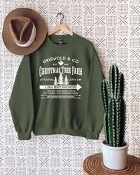 Griswold's Tree Farm Since 1989 Sweatshirt, Christmas Shirt, Christmas Sweatshirt, Christmas Family, Christmas Gift, Wom