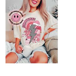 Pink Christmas Png, Retro Christmas Png, Love Christmas Png, Daisy Png, Lightning Boly Png, Png For Shirt, Png File For
