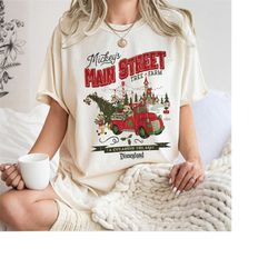 Vintage Mickey's Main Street Tree Farm Christmas Shirt, A Cut Above The Rest Christmas Shirt, Disneyland Resort Christma