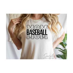 Baseball Mom Svg, Baseball shirt svg, Love baseball svg, Baseball Mom Shirt Svg, Baseballl Mom png for sublimation, Cut File For Cricut