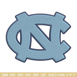North Carolina Tar Heels embroidery, North Carolina Tar Heels embroidery, Sport embroidery, NCAA embroidery.