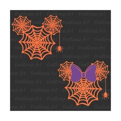 Mouse Spider Web Halloween Svg, Spooky Halloween, Halloween Party, Halloween Spider Web, Trick Or Treat Svg