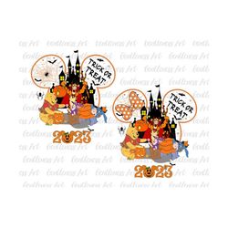 Bundle Halloween Costume Png, Spooky Vibes Png, Friends, Trick Or Treat, Halloween Cup Png, Fall Png, Png Files For Sublimation