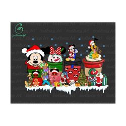 Drink And Food Christmas Png, Christmas Coffee Latte Drink Png, Coffee Lover Png, Christmas Squad Png, Only Png
