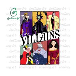 Vintage Villain Png, Bad Girls, Villain Gang, Villains Wicked, Family Trip Png, Png Files For Sublimation