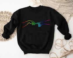 Lgbt Pride SweatShirt PNG, LGBTQ Gifts, Gay Pride Sweater, Human Rights SweatShirt PNGs, Love Is Love SweatShirt PNG,Fun
