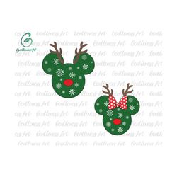 Christmas Reindeer Snowflakes Png Svg, Christmas Character Svg, Christmas Squad Svg, Christmas Friends Svg, Holiday Season Svg