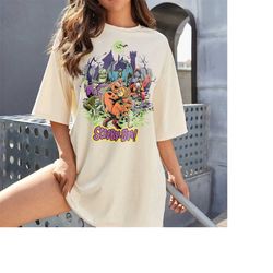 Vintage Scooby Doo Shirt, Halloween Shirt, Scooby Doo Halloween Shirt, Horror Movie Shirt, Halloween Party, Halloween Gi