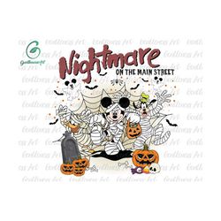 Halloween Mummy Png, Mouse And Friends Png, Trick Or Treat, Spooky Vibes Png, Holiday Season Png, Halloween Party Png