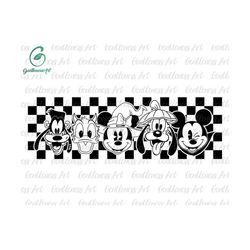 Halloween Checked Pattern, Halloween Costume Svg, Spooky Vibes Svg, Trick Or Treat Svg, Svg, Png Files For Cricut Sublimation