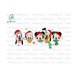 Merry Christmas Svg Png, Christmas Character, Christmas Squad Svg, Christmas Friends Svg, Holiday Season Svg