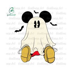 Halloween Ghost PNG SVG, Spooky Season Png, Trick or Treat Png, Ghost Halloween Svg, Halloween Svg for Shirts, Halloween Png Sublimation