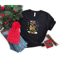 Christmas Winnie The Pooh Teacup Shirt, Christmas Characters Teacup Shirt Sweatshirt Hoodie, Merry Christmas Tee, Christ