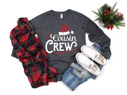 cousin crew christmas shirt png, cousin crew christmas hat shirt png, christmas shirt png, family reunion shirt png, mer