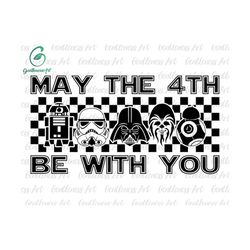 May The 4th Be With You Svg, Television Series Svg, Space Travel Svg, Science Fiction Svg, This Is The Way, Be With You, May 4th Svg