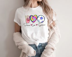 Peace Love Soccer Shirt Png, Soccer Shirt Pngs, Girls Soccer Shirt Png, Soccer Lover, Sports Shirt Pngs, Peace Shirt Png